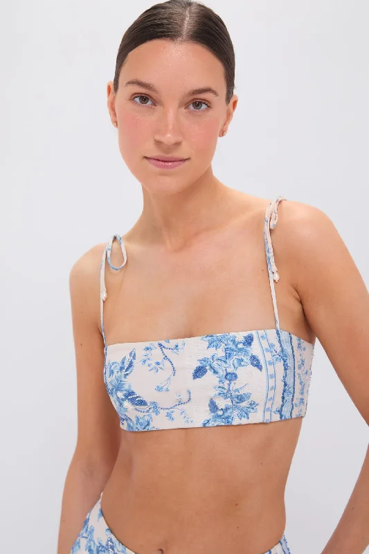 Casual Fashion Bougainvillea Primavera Bikini Top