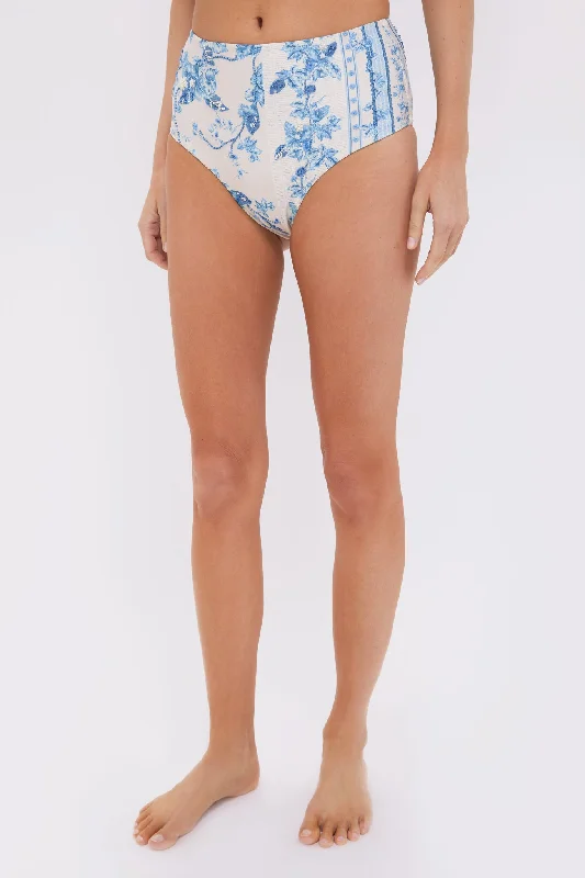 Chic & Cozy Apparel Bougainvillea Magenta Bikini Bottom