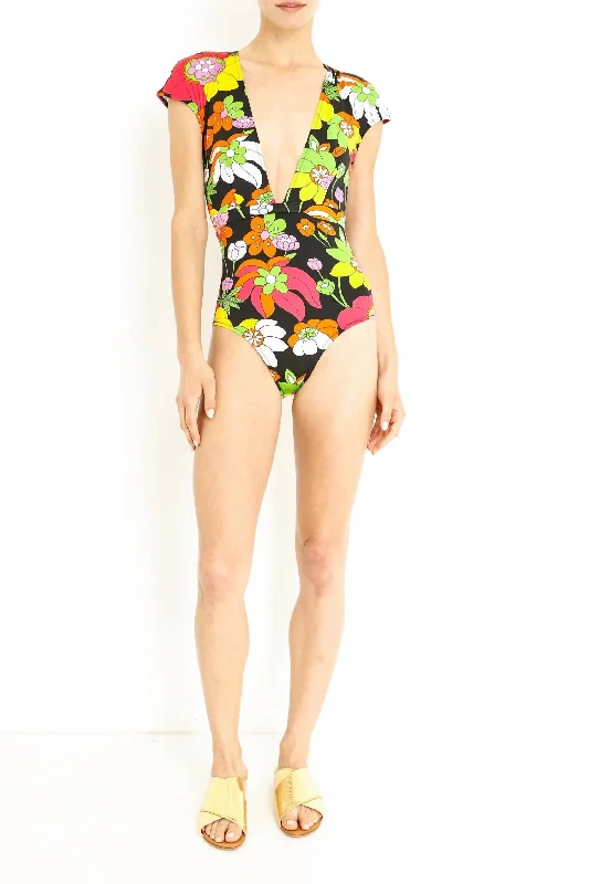Sustainable Fashion Extravaganza Esterika One Piece In Melissa Black