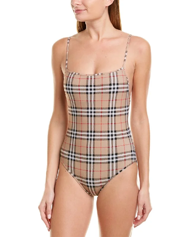 Latest Trends Burberry Vintage Check One-Piece