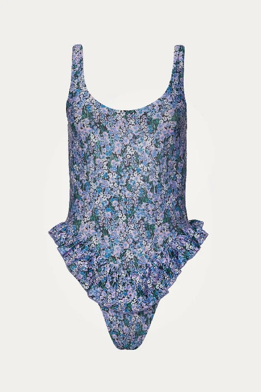 Chic Style Willow One Piece In Ditsy Lilac