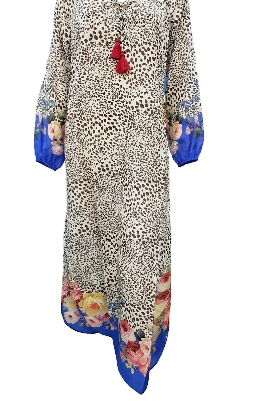Mid - Week Surprise Women's Okasana Long Maxi Cover Up In Multi