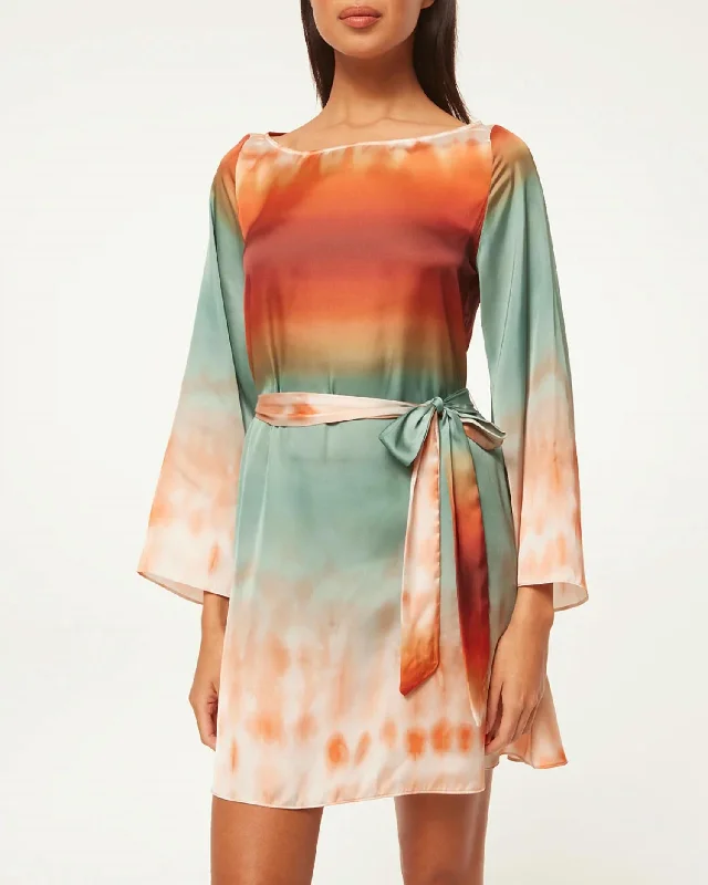 Special Offer For You Twiggy Dress In Carnelian Ombre