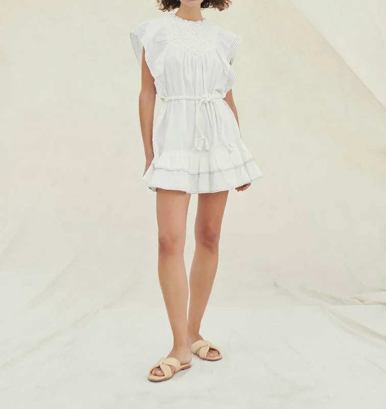 Seasonal Trends Chantae Dress In White