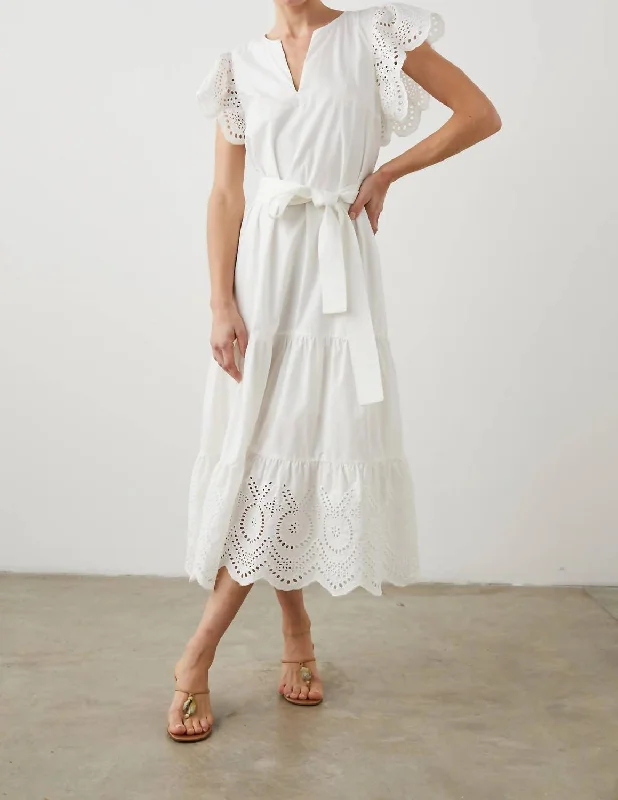 Seasonal Trends Gia Dress In White
