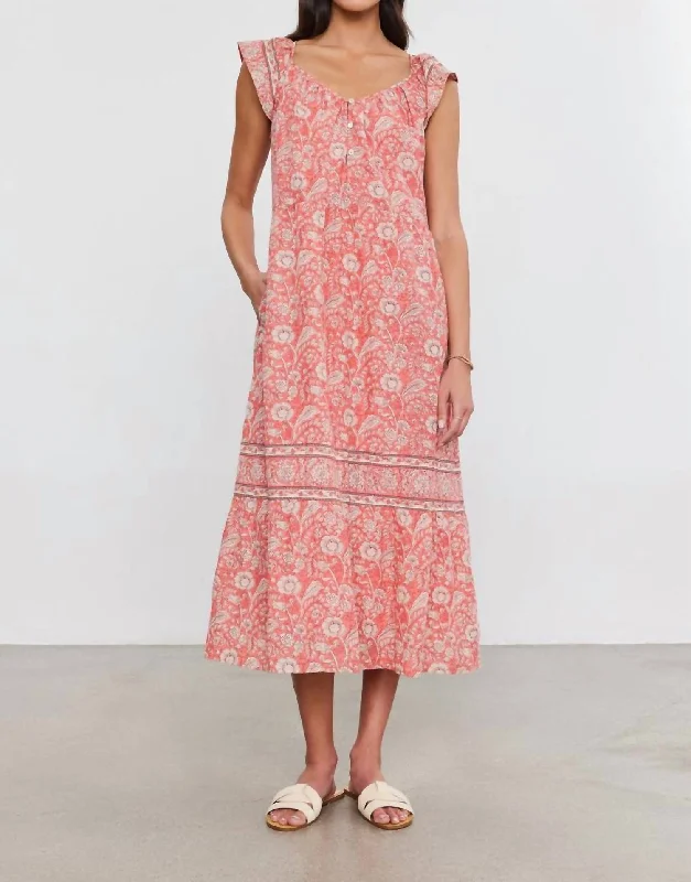 Sales For Clothes Jazlyn Dress In Rouge