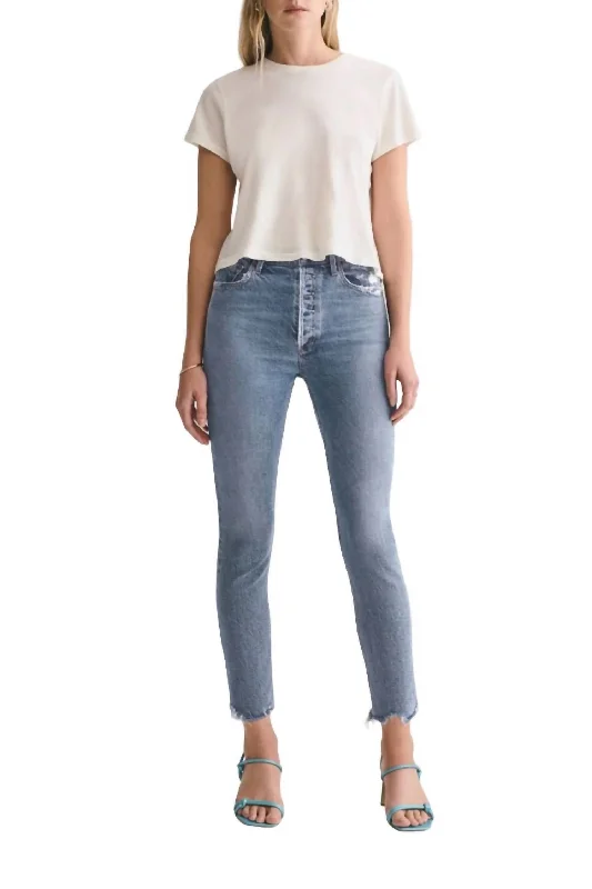 Save Big Nico High Rise Slim Jean In Rooted